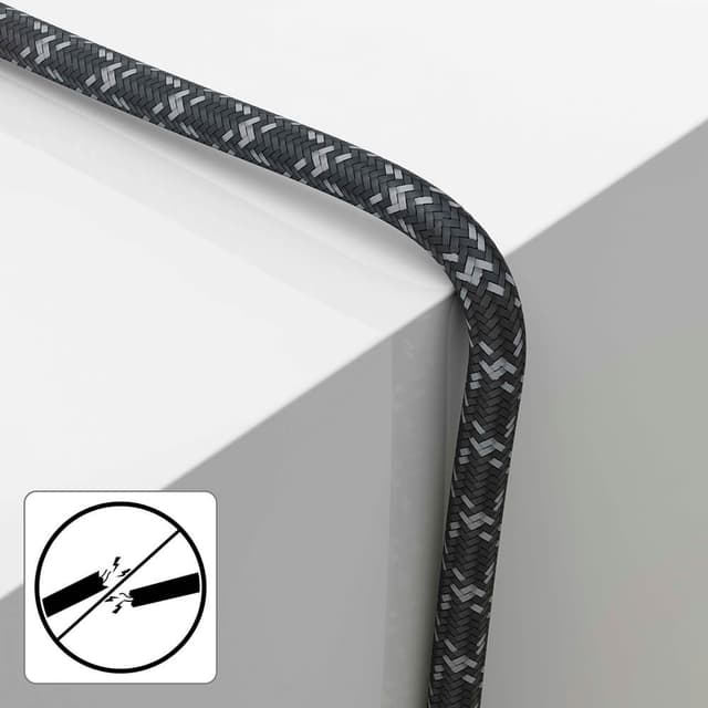 Hama 120dB antennekabel (sort/grå, 1,5m)