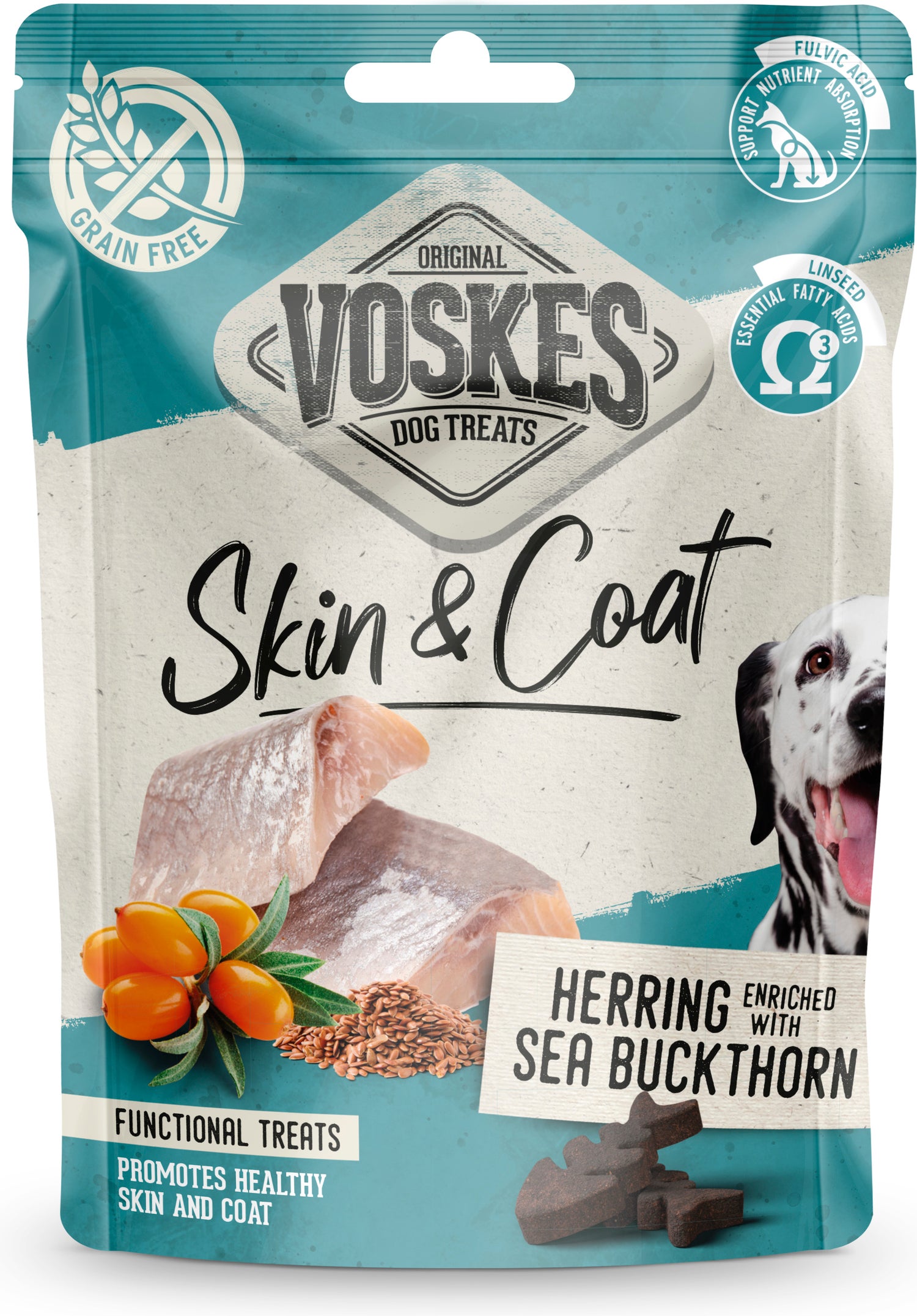 Voskes hondensnoepjes Skin & Coat 150 g