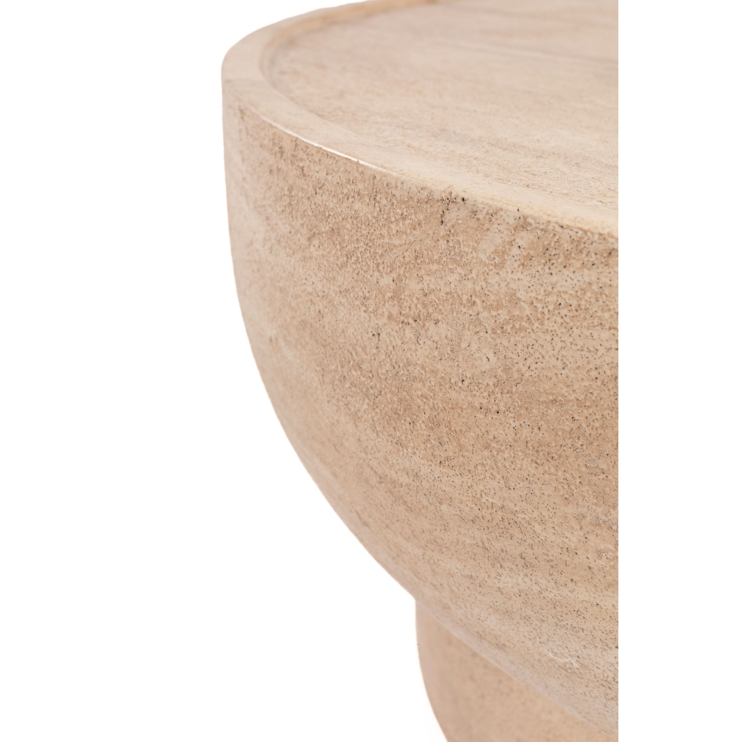 Zuiver Noble Salontafel Rond - Beige