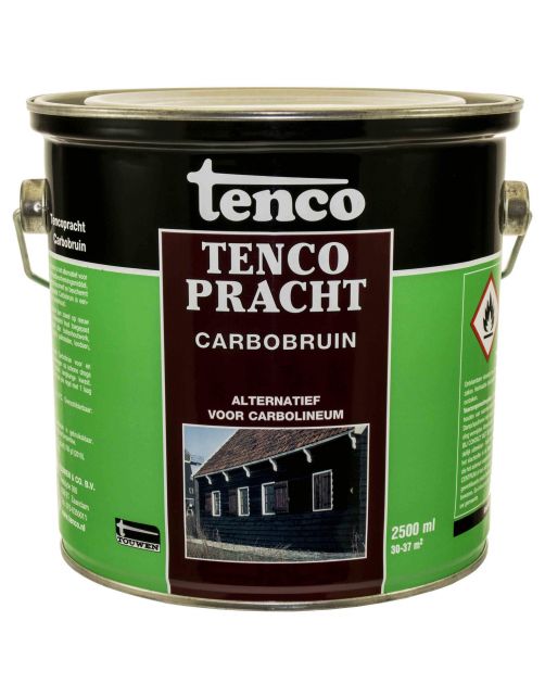 Tenco Tencopracht Carbobruin - Houtbescherming - 2.5 l Bruin Transparant