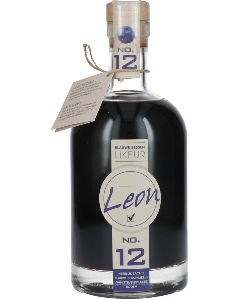 Van Leon Blauwe Bessen Likeur No.12 70 cl