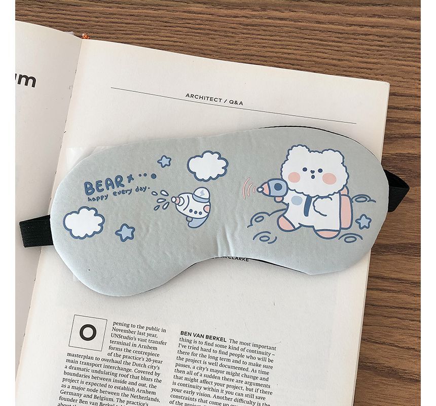 Baburu - Cartoon verkoelend/warm slaapmasker