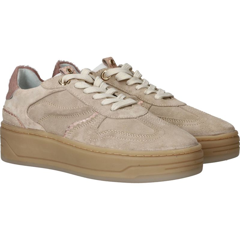 PS Poelman Sneakers Beige Dames