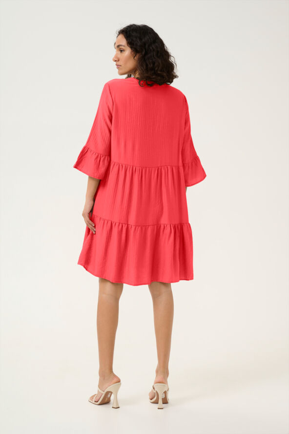 Cream CRLori Short Dress Paprika