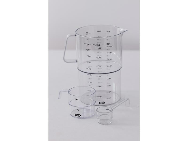 Rosti Messbecher Mensura 10 dl, Transparent Messkanne
