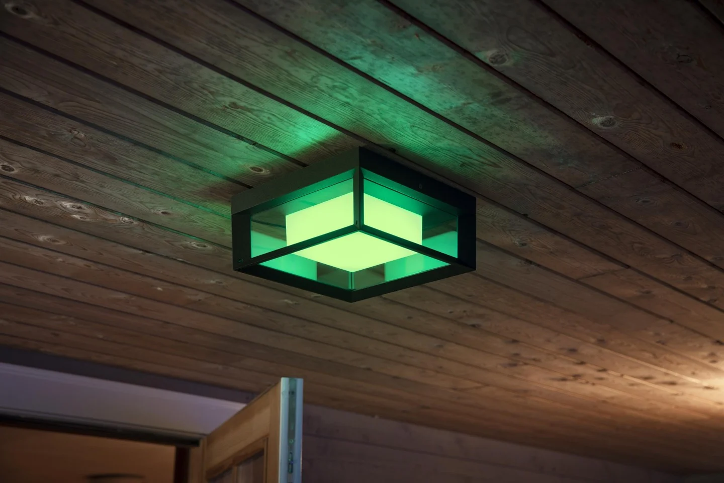 Philips Hue - Econic Square Wall Lantern Outdoor - White & Color Ambiance