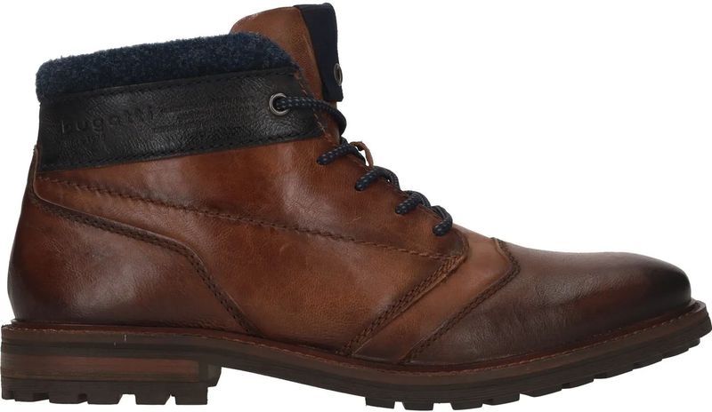 Masat - Veterboots - Zwart - Leer - Ritszakken en Profielzolen