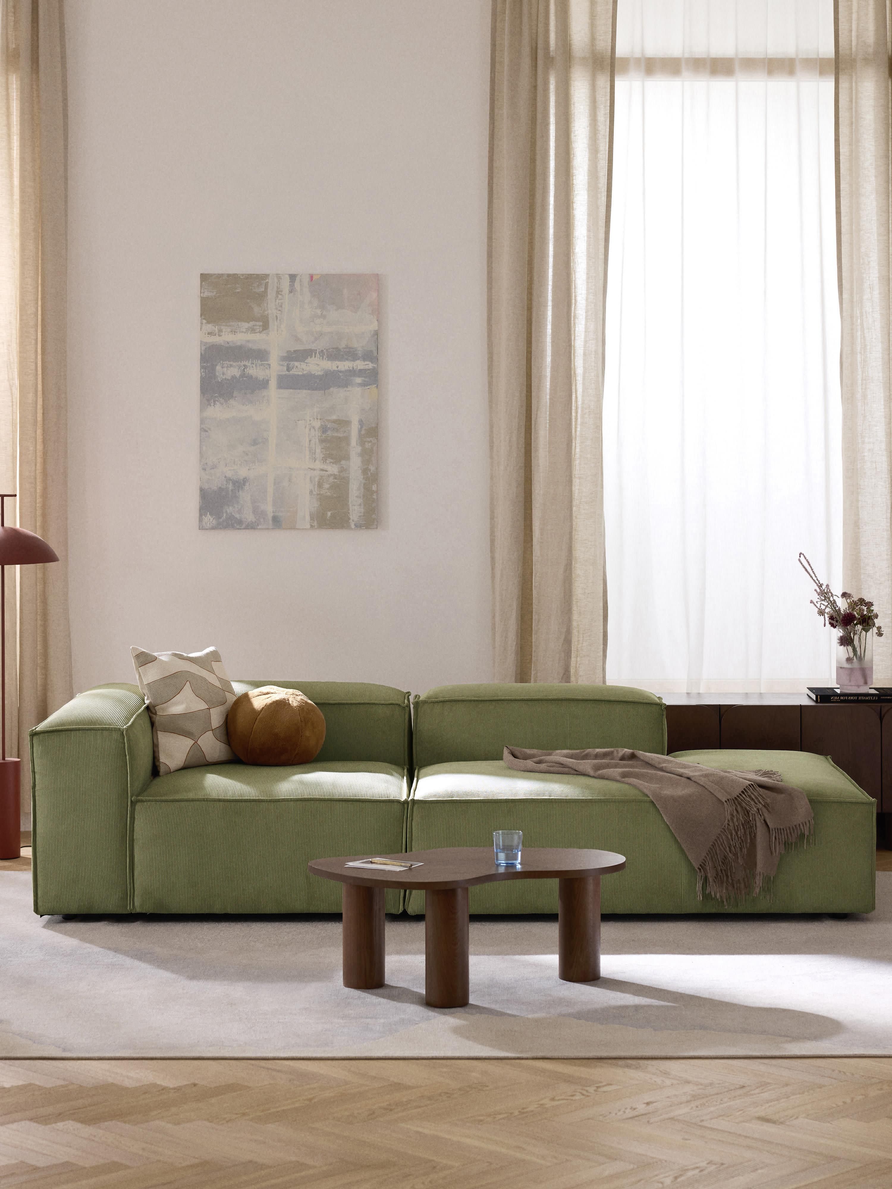 Modulaire chaise longue Lennon van corduroy