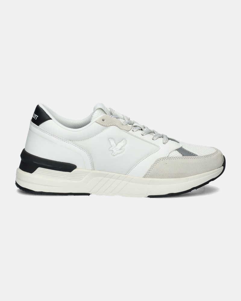 Lyle & Scott Bennachie Lage sneakers  - wit