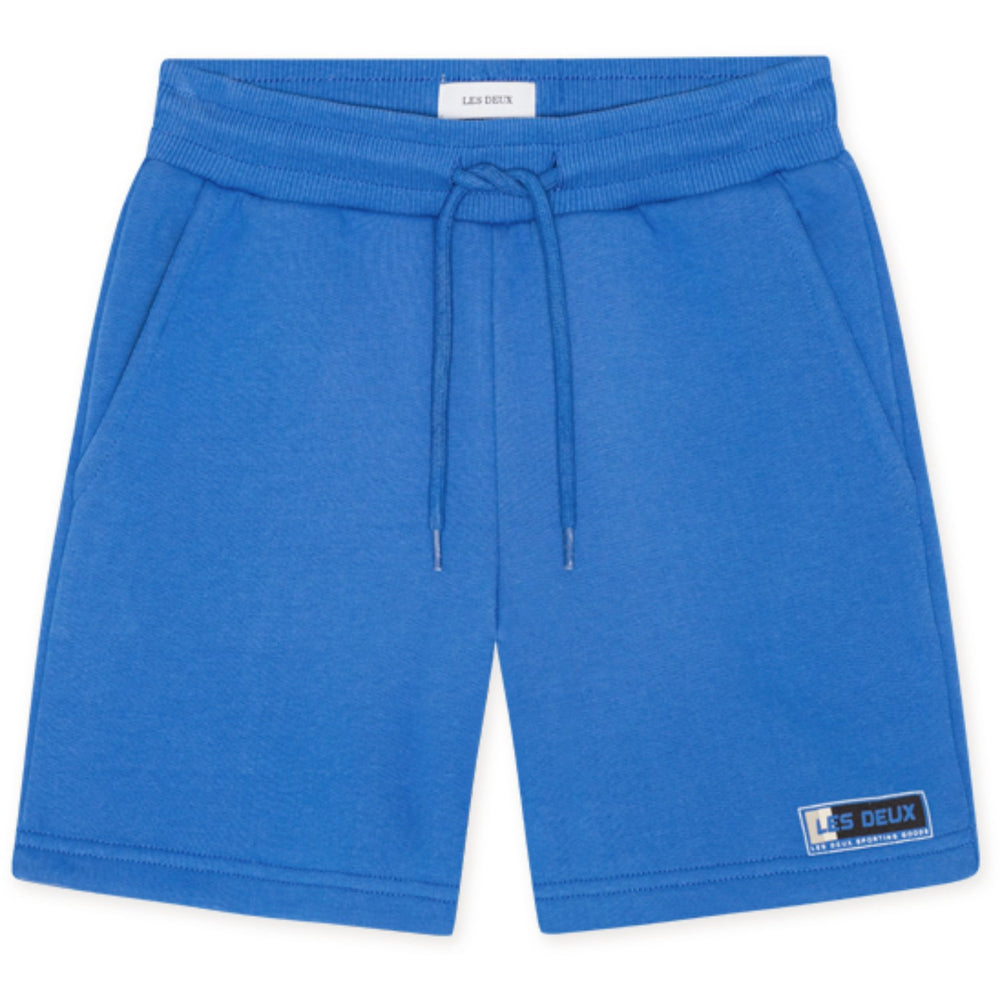 Køb Les Deux Kids Palace Blue Sport Logo Sweatshorts