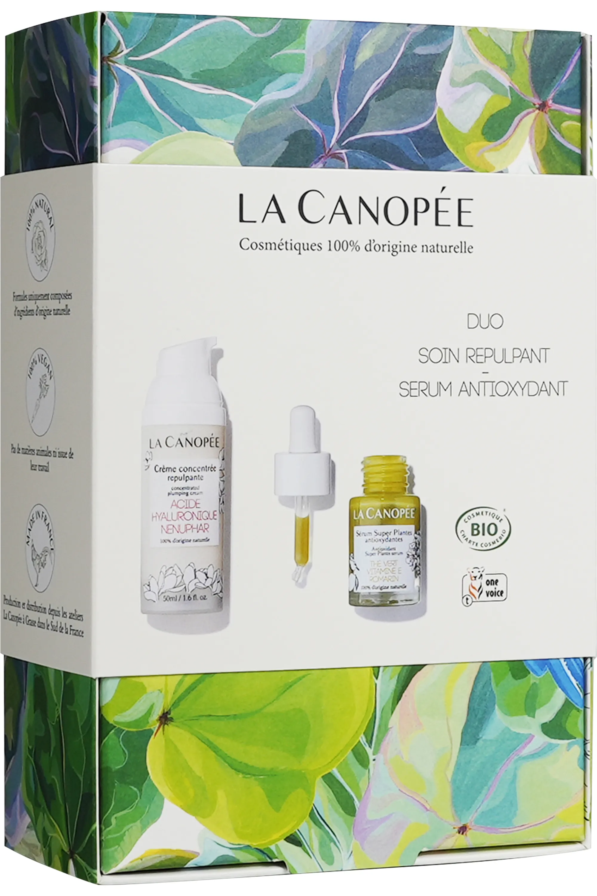 La Canopée Duo soin repulpant et sérum antioxydant-65 ml