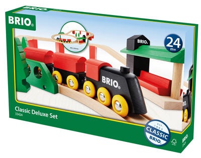 BRIO 33424 Klassisk Togbane Deluxe