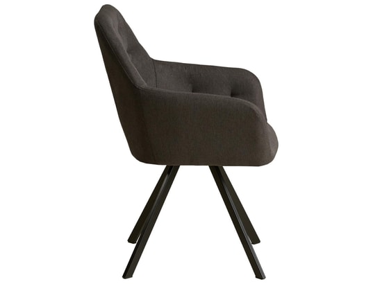 HOMESTYLE4U - Meuble de rangement enfant Chaise salle à manger anthracite design moderne