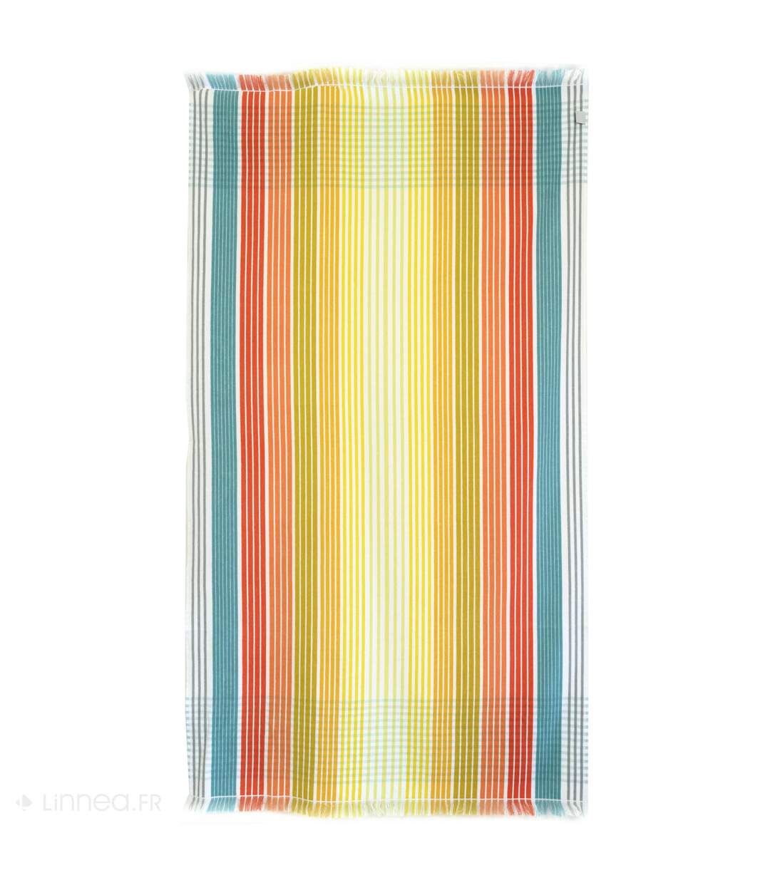 Drap de plage fouta 100x180 cm CLEYA multicolore