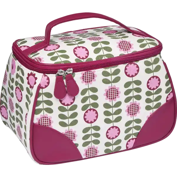 Beauty Case burgunder / pink