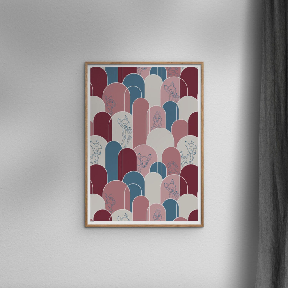 Køb Poster & Frame Disney - Color Bambi