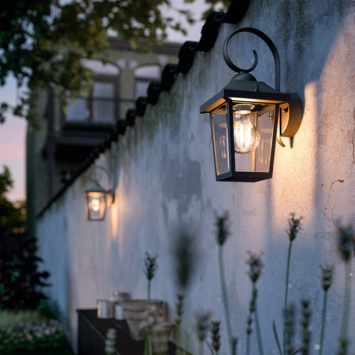 Philips buitenlamp myGarden Buzzard zwart