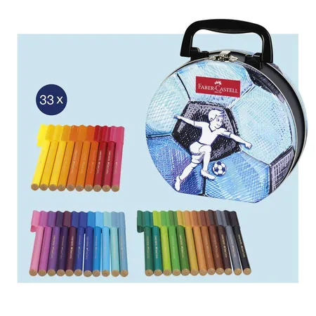 Faber-Castell Filzstift Connector Fußballkoffer