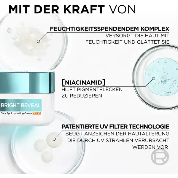 Bright Reveal Dark Spot Feuchtigkeitspflege LSF 50