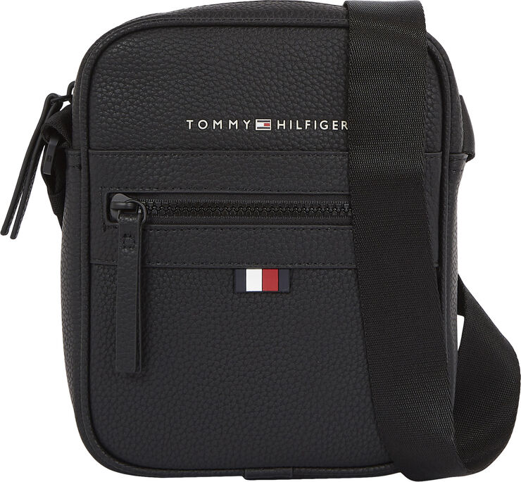 Tommy Hilfiger ESSENTIAL PU MINI REPORTER Black