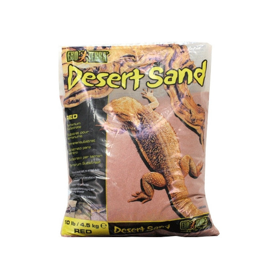 Sable désert : 4kg, rouge