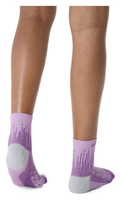 Chaussettes Asics Performance Run Quarter Rose/Violet