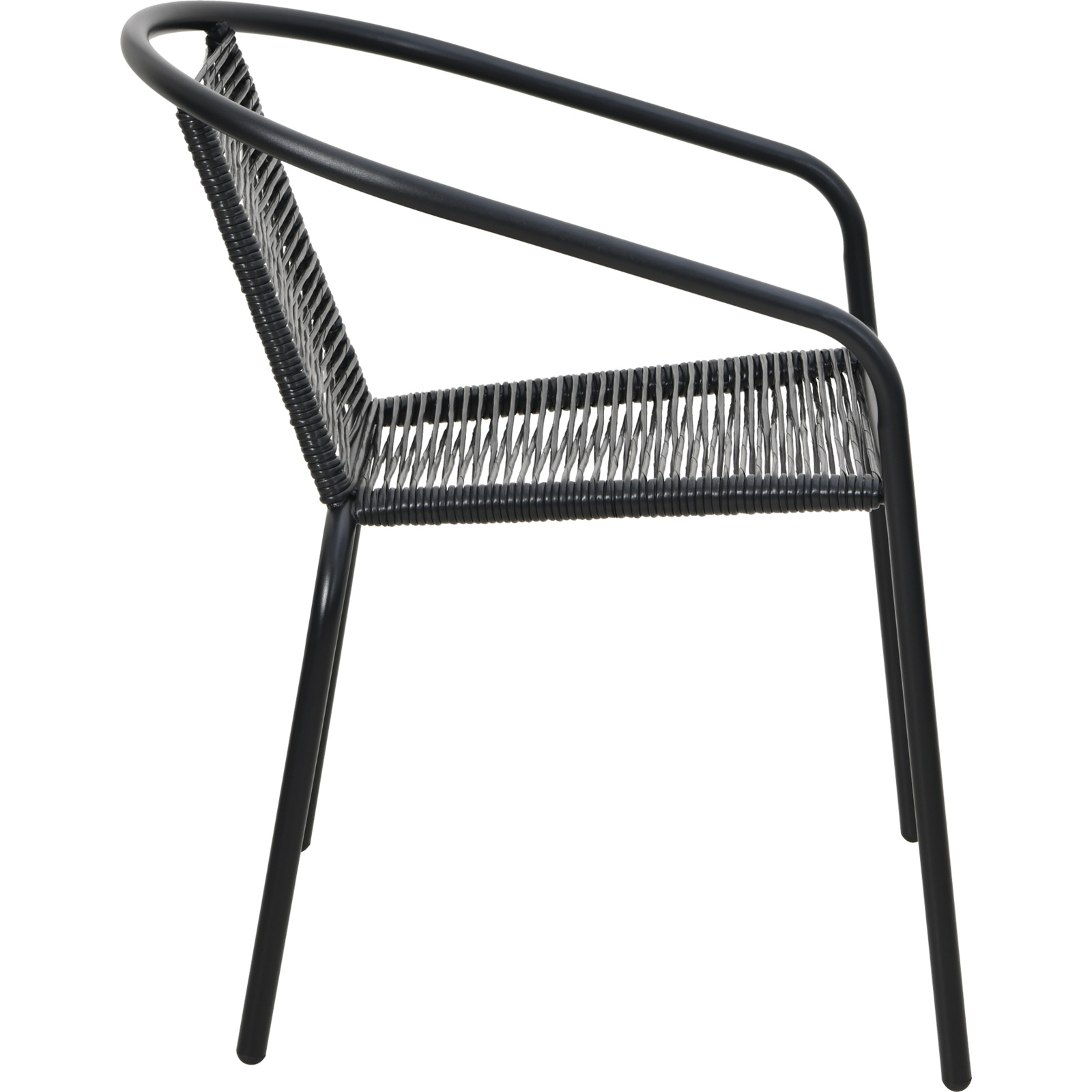 Stuhl Bastia schwarz