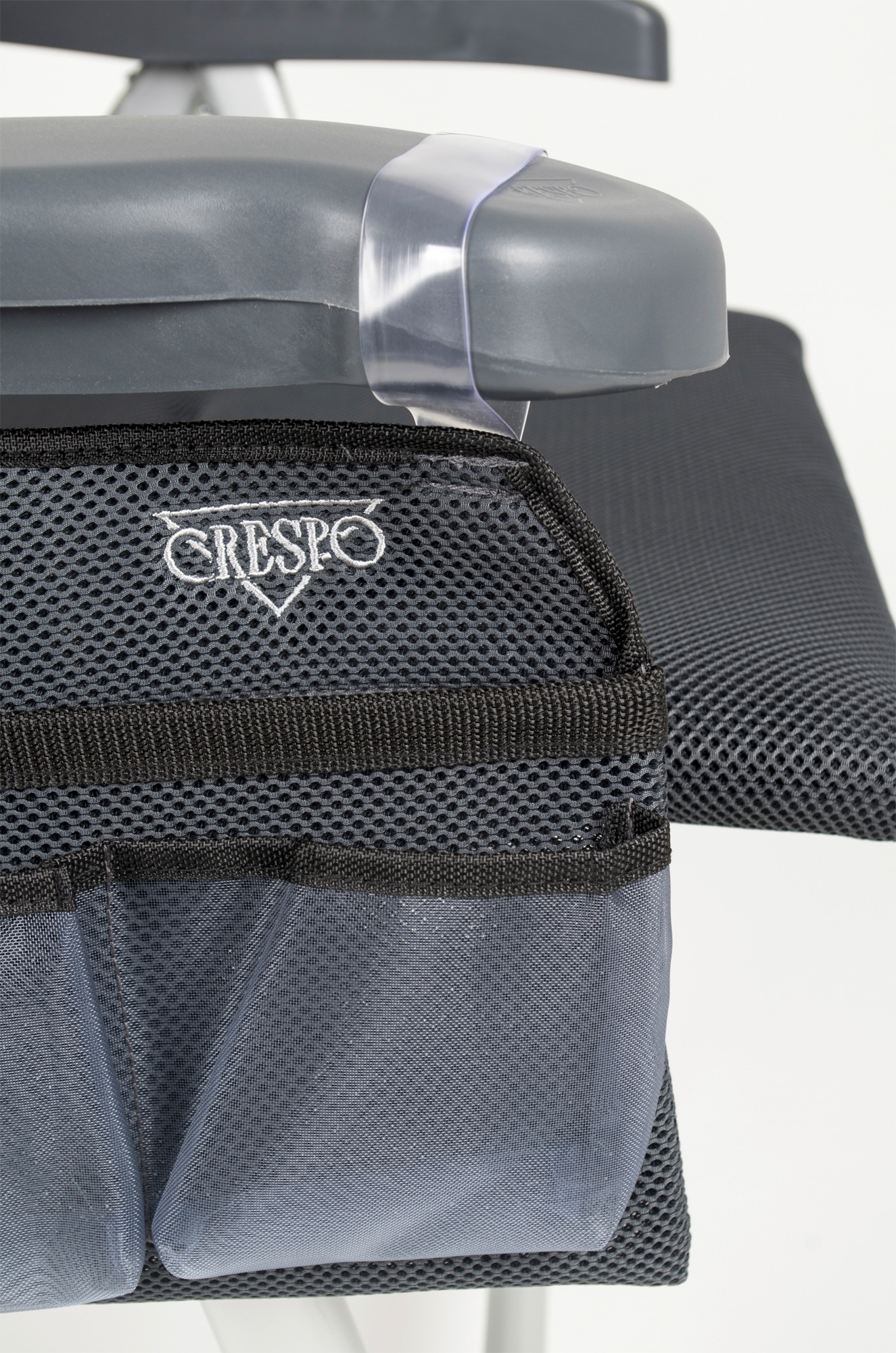 Crespo Organizer für Armlehne grau