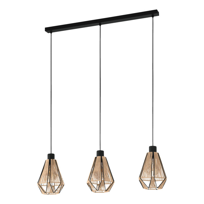 Eglo Adwickle langbordspendel natur/sort L87 x H110 cm