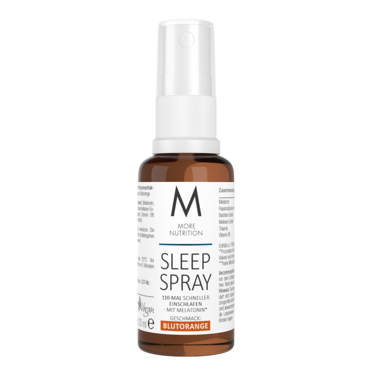 More Sleep Melatonin Spray Blutorange