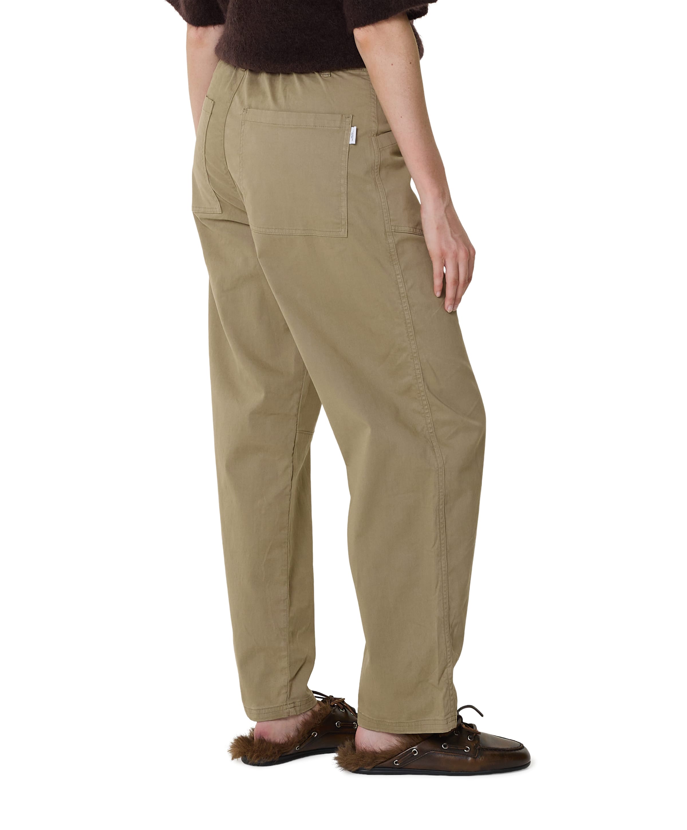 Penn & Ink N.Y. Trousers dames broek beige