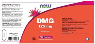 NOW DMG 125mg Capsules 100ST