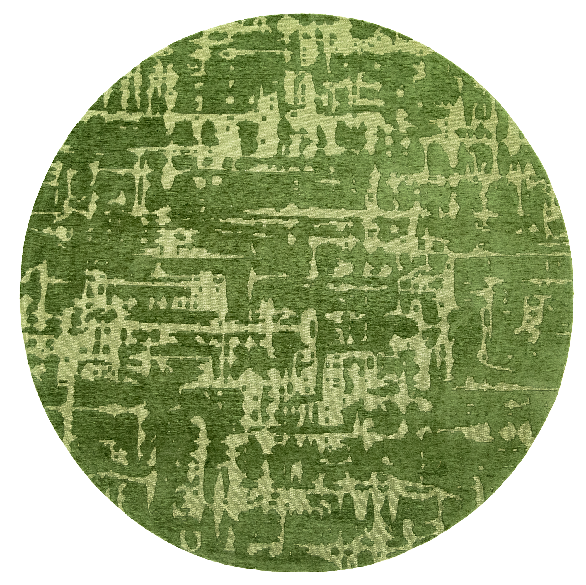 Ecorugs vloerkleed Baobab groen ∅ 140 cm