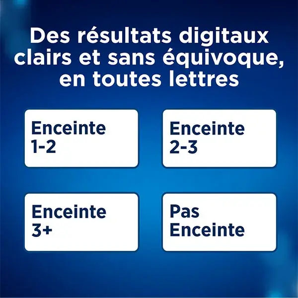 Clearblue Test de Grossesse Digital