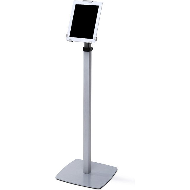 Présentoir télescopique fixe aluminium pour tablette 13