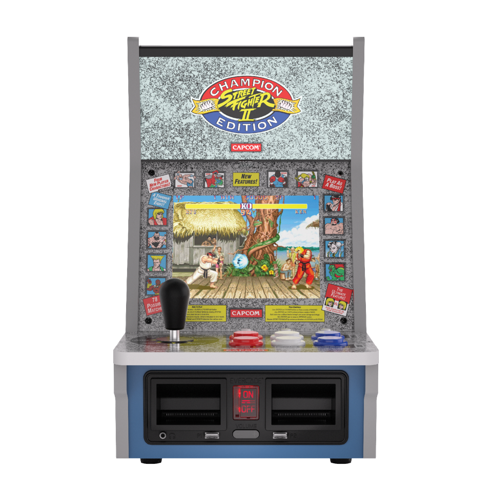 Evercade Alpha Street Fighter Bartop Arcade