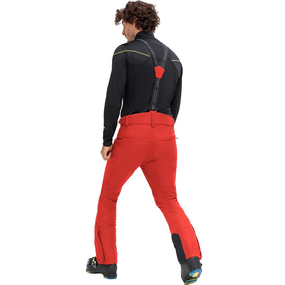 Maier Sports Anton Slim 2.0 Skihose Herren paprika flame