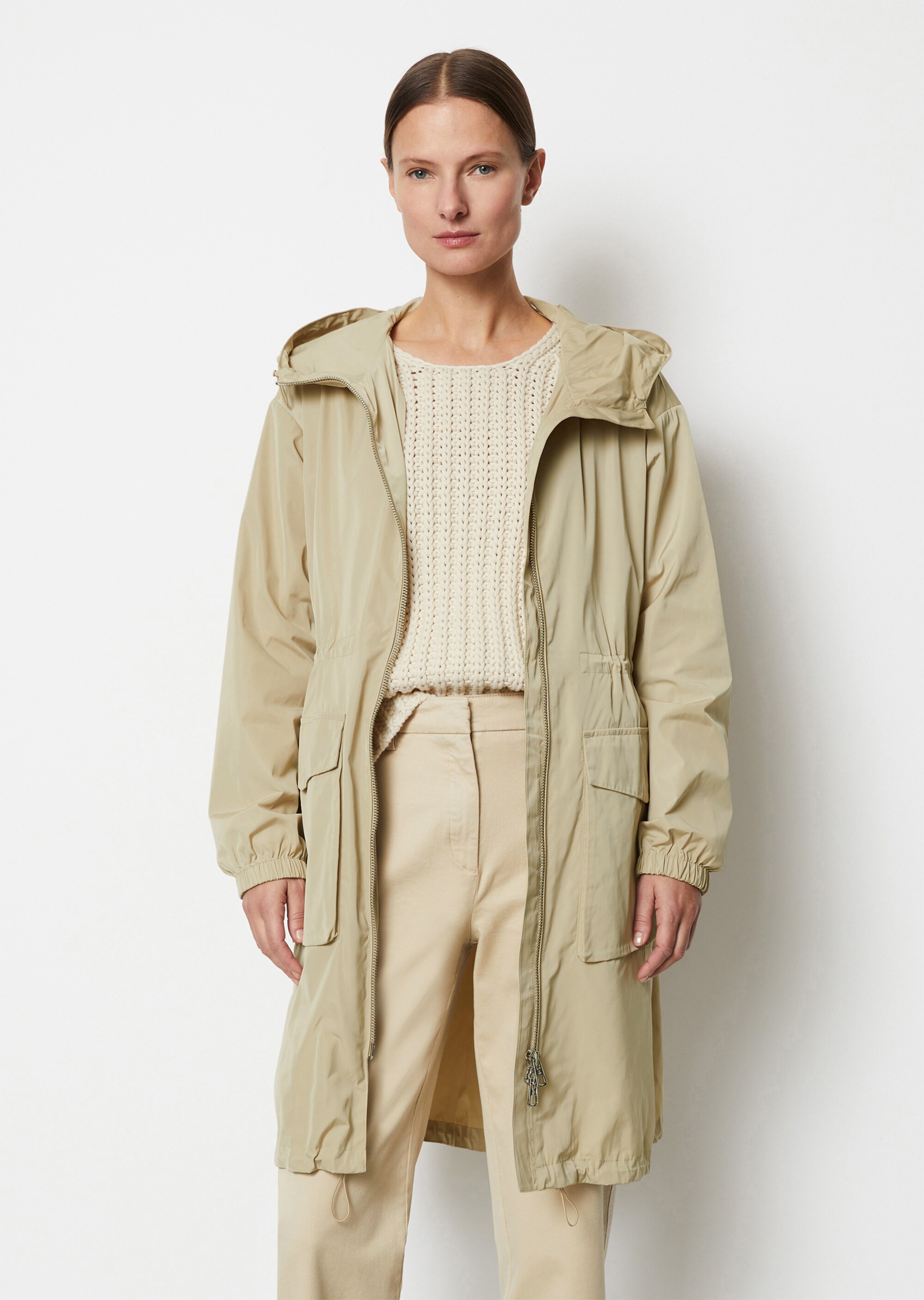 Parka relaxedaus recyceltem Polyester