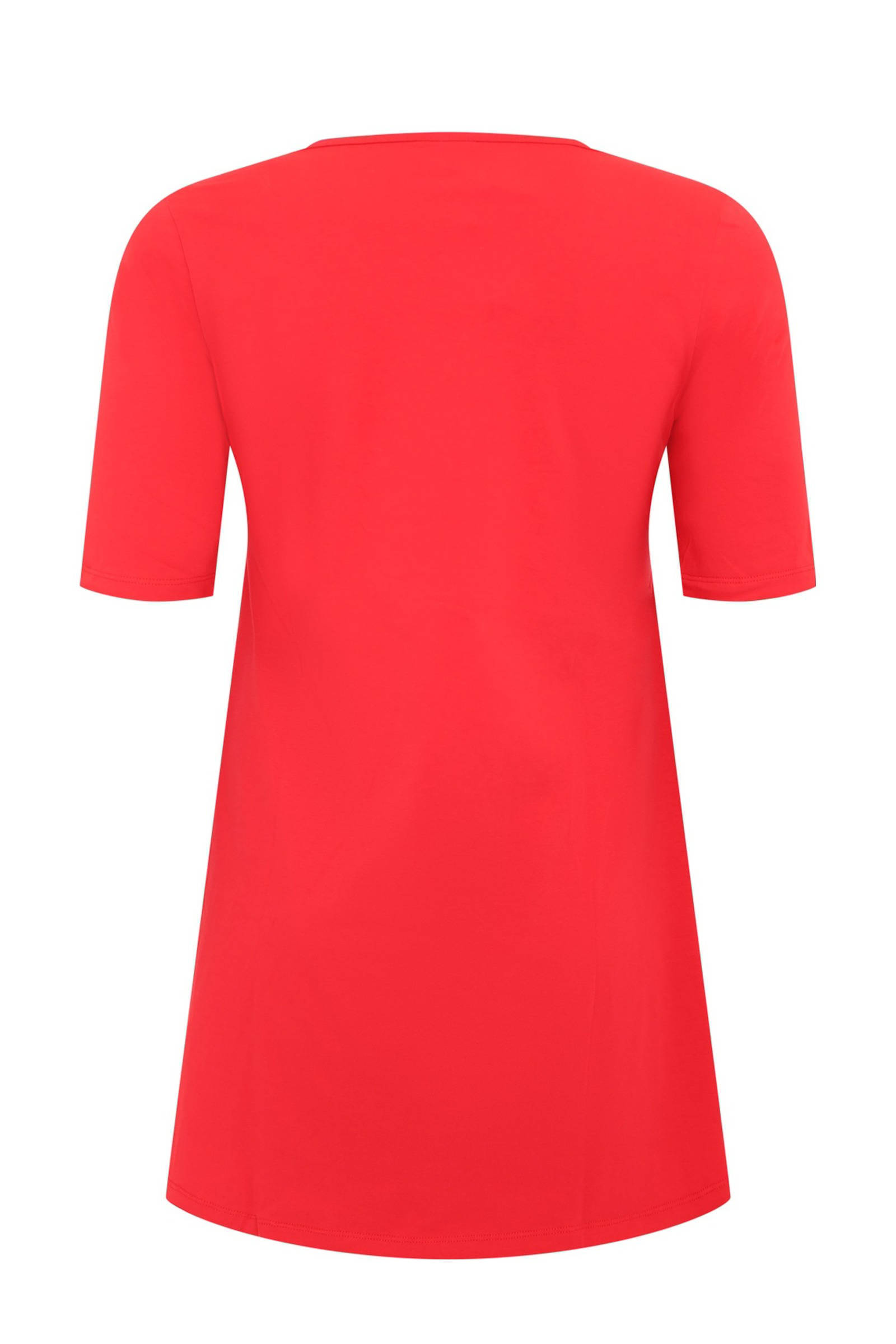 YOEK tuniek rood ORGANIC COTTON