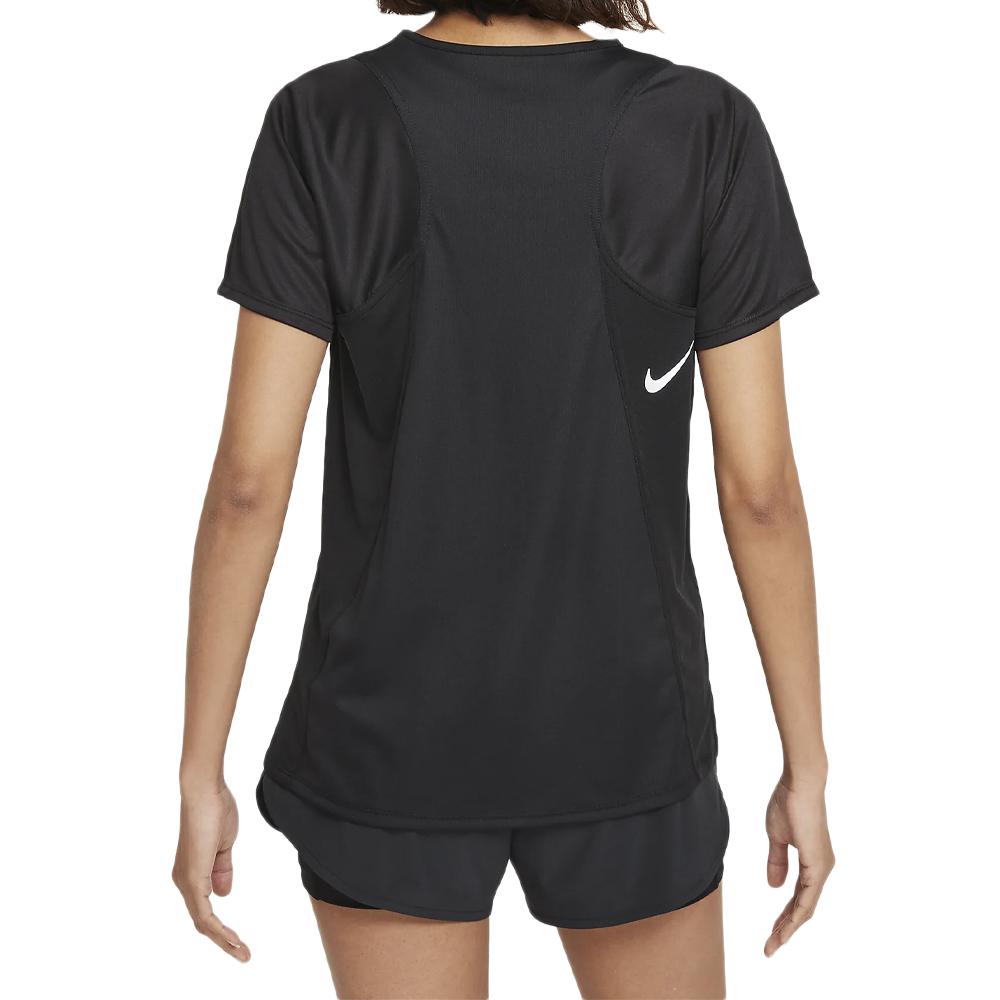 Nike T-shirt Noir Femme Nike Race Top