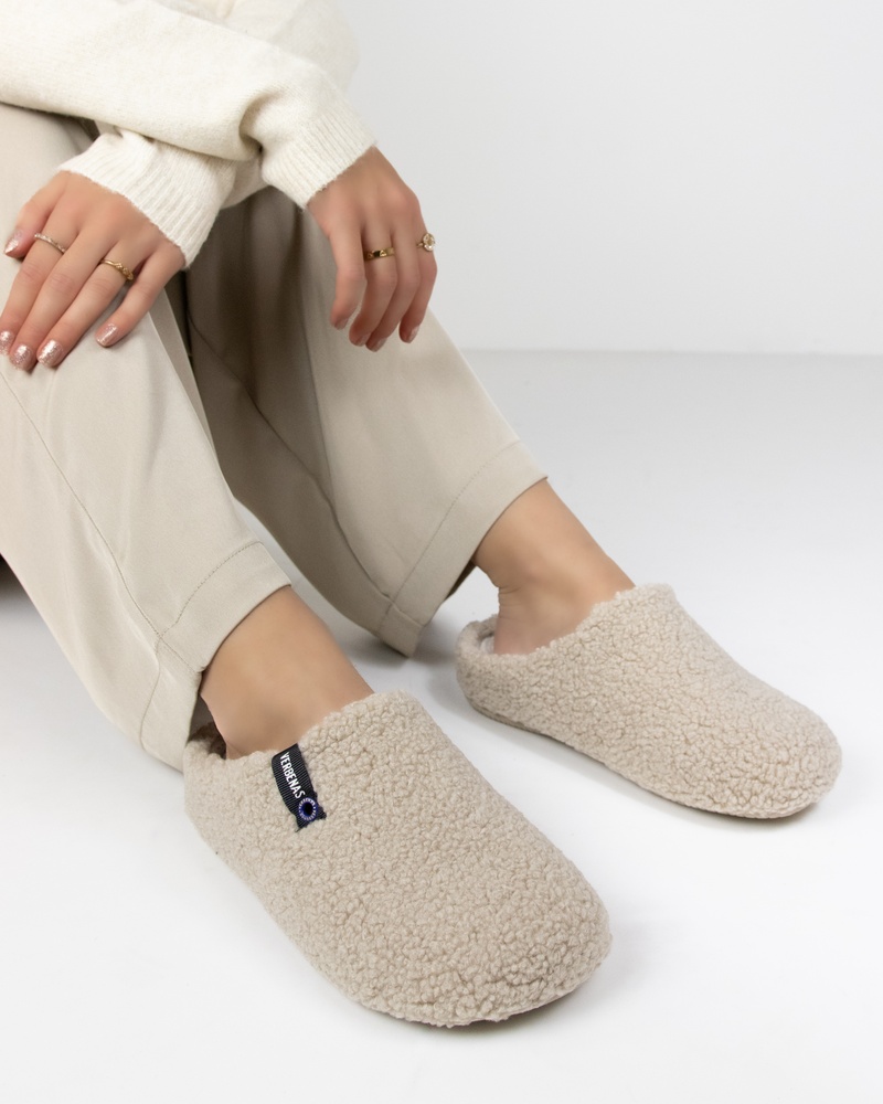 Verbenas York Nairobi Pantoffels  - beige