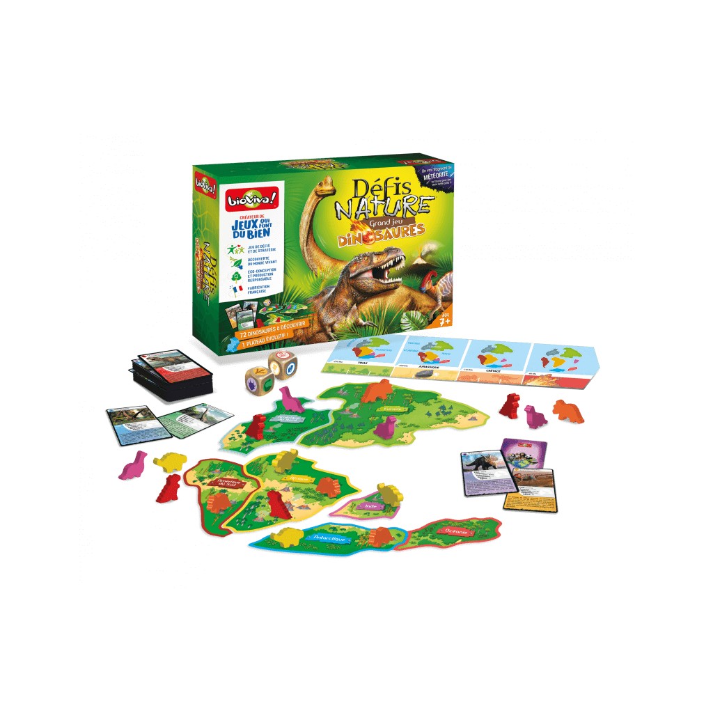 Défis Nature Grand Jeu Dinosaures