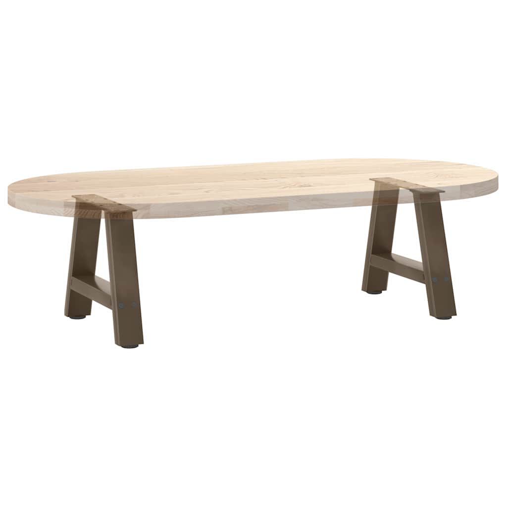 vidaXL A-vormige salontafelpoten 2 stuks 30x(30-31) cm staal