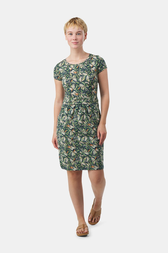Tranquillo Tranquillo Waisted Jersey Dress Jurk Dames