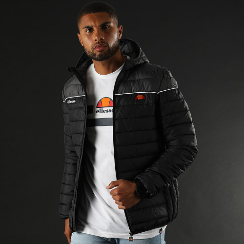 Doudoune Capuche Lombardy 2 Noir Gris Anthracite