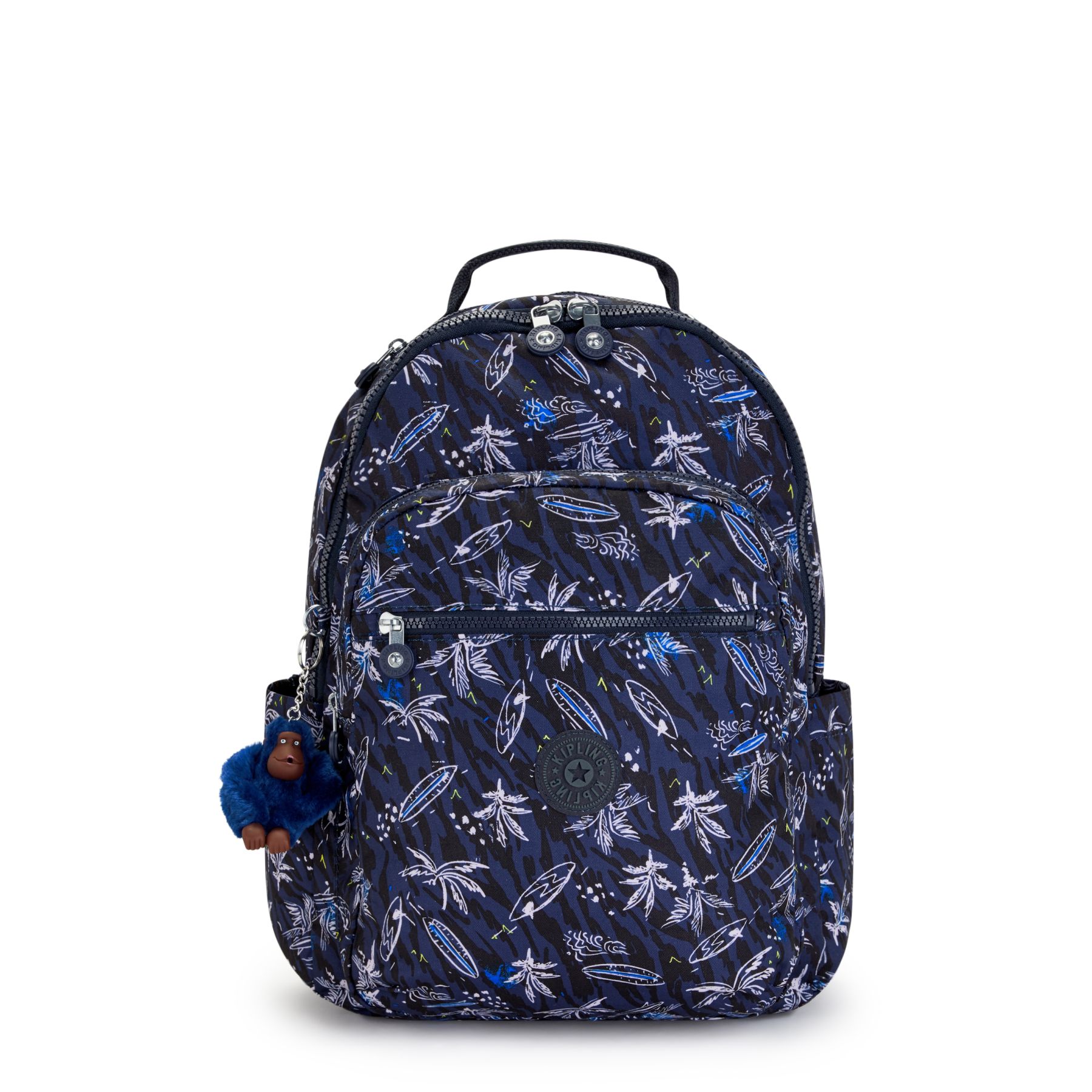 SEOUL Grand Sac à Dos Avec Protection Pour Ordinateur Portable - Surf Sea Print