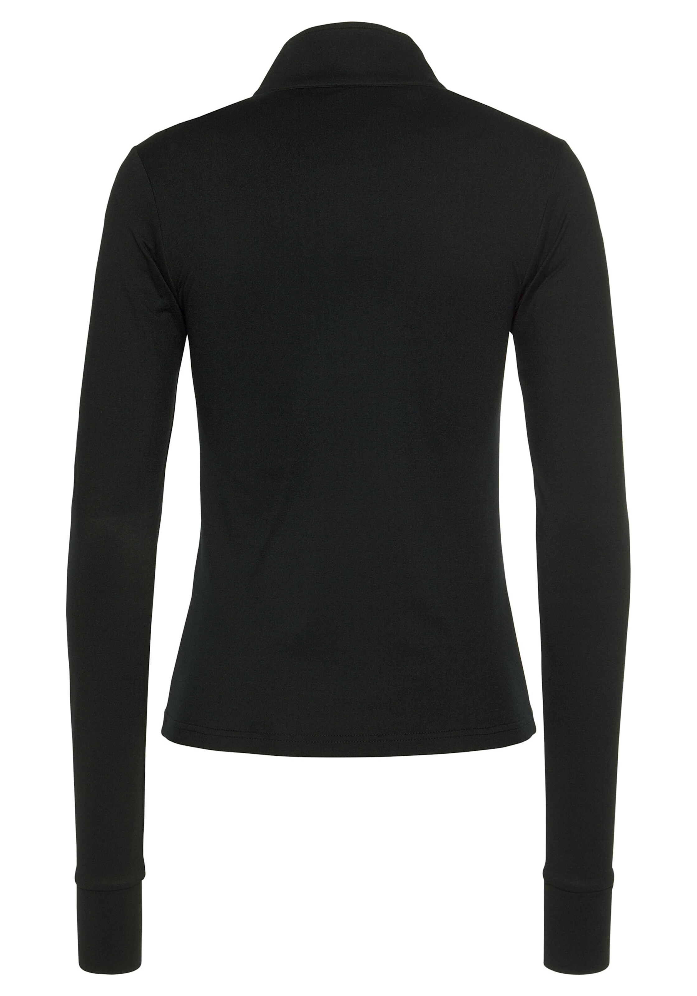 LASCANA ACTIVE Laufshirt in schwarz