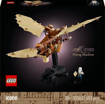 LEGO Icons 10363 Leonardo da Vincis flymaskin