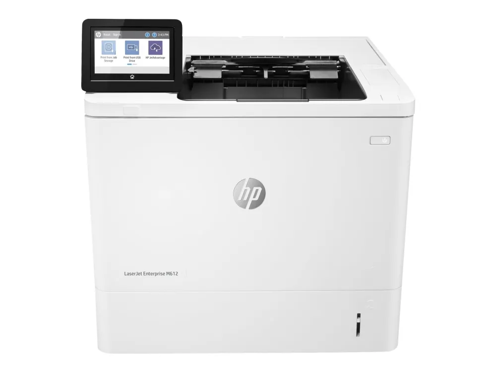 HP LaserJet Enterprise M612dn - Printer - S/H - Duplex - laser - A4/Legal - 1200 x 1200 dpi - op til 71 spm - kapacitet: 650 ark - USB 2.0, Gigabit LAN, USB 2.0 vært