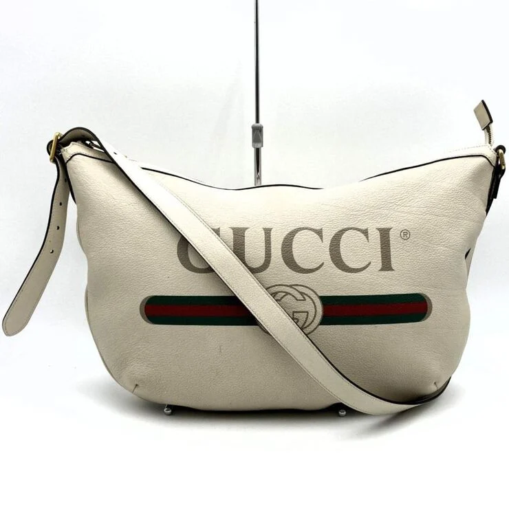 Gucci Vintage Gucci Shoulder Bag White